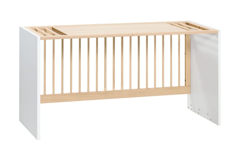 4You Sprinkelseng 70x140 cm Hvit - Hvit - Møbler - Barnemøbler - Barneseng & Juniorseng - Sprinkelseng