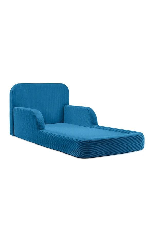 Barneseng Atelier Del Sofa Funbed Enkel (90 x 90 x 210 cm) Indigo, Indigo