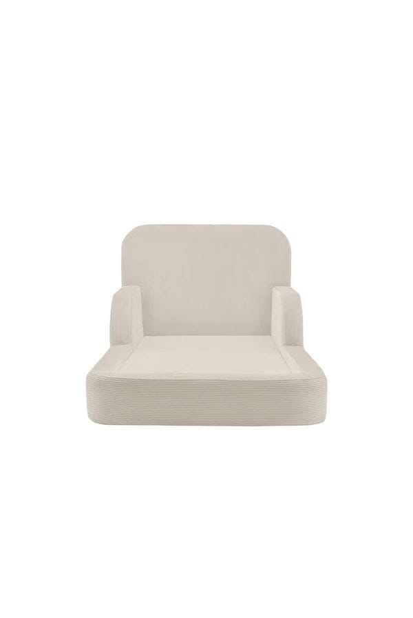 Barneseng Atelier Del Sofa Funbed Enkel (90 x 90 x 210 cm) Krem - Krem - Møbler - Barnemøbler - Barneseng & Juniorseng