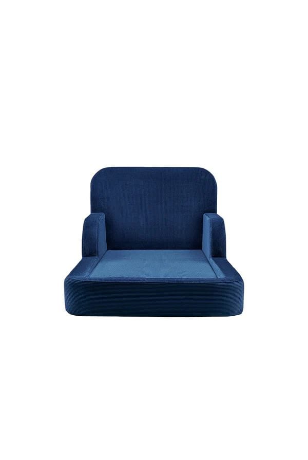 Barneseng Atelier Del Sofa Funbed Enkel (90 x 90 x 210 cm) Navy Blue - Navy Blue