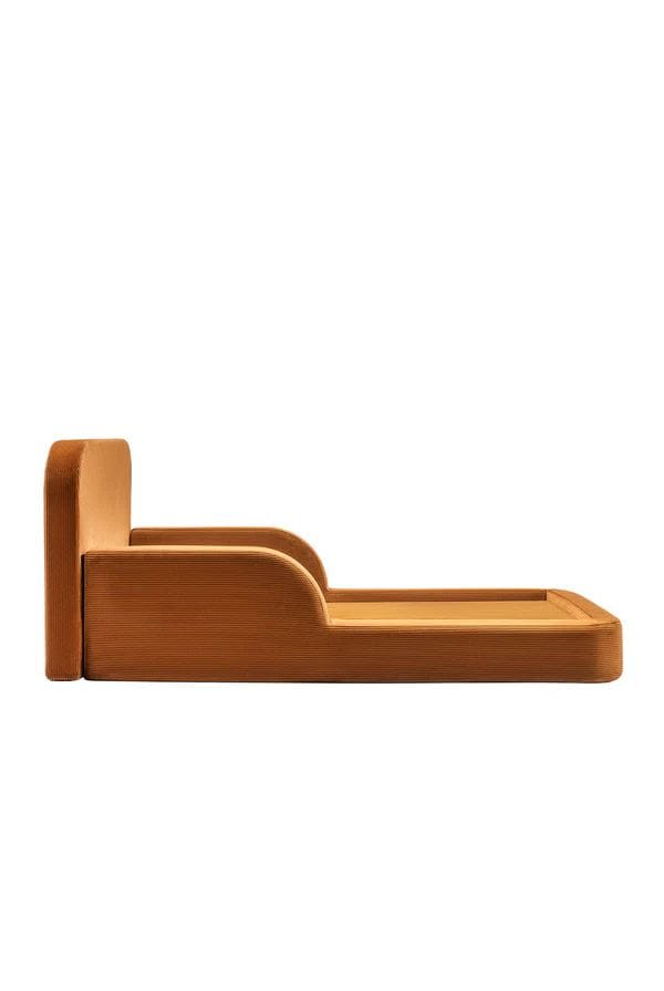 Barneseng Atelier Del Sofa Funbed Enkel (90 x 90 x 210 cm) Tile Red - Tile Red - Møbler - Barnemøbler - Barneseng & Juniorseng