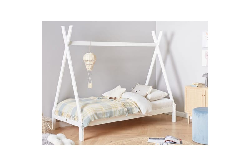 Barneseng Devay - Hvit - Møbler - Barnemøbler - Barneseng & Juniorseng - Husseng