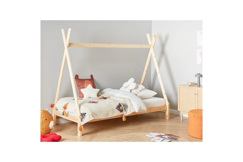 Barneseng Devay - Lyst tre - Møbler - Barnemøbler - Barneseng & Juniorseng - Husseng