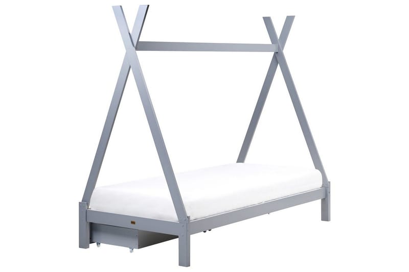 Barneseng med skuffer Devay - Grå - Møbler - Barnemøbler - Barneseng & Juniorseng - Husseng