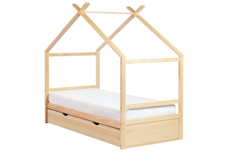 Barneseng Orgeval - Lyst tre - Møbler - Barnemøbler - Barneseng & Juniorseng - Husseng
