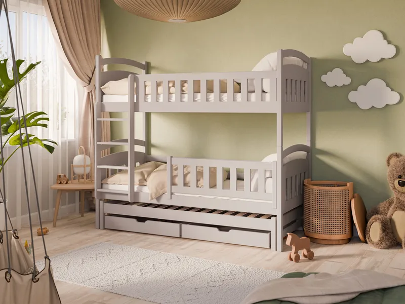 Blankana Køyeseng to soveplasser 80x180 cm - Beige - Møbler - Barnemøbler - Barneseng & Juniorseng - Køyeseng barn