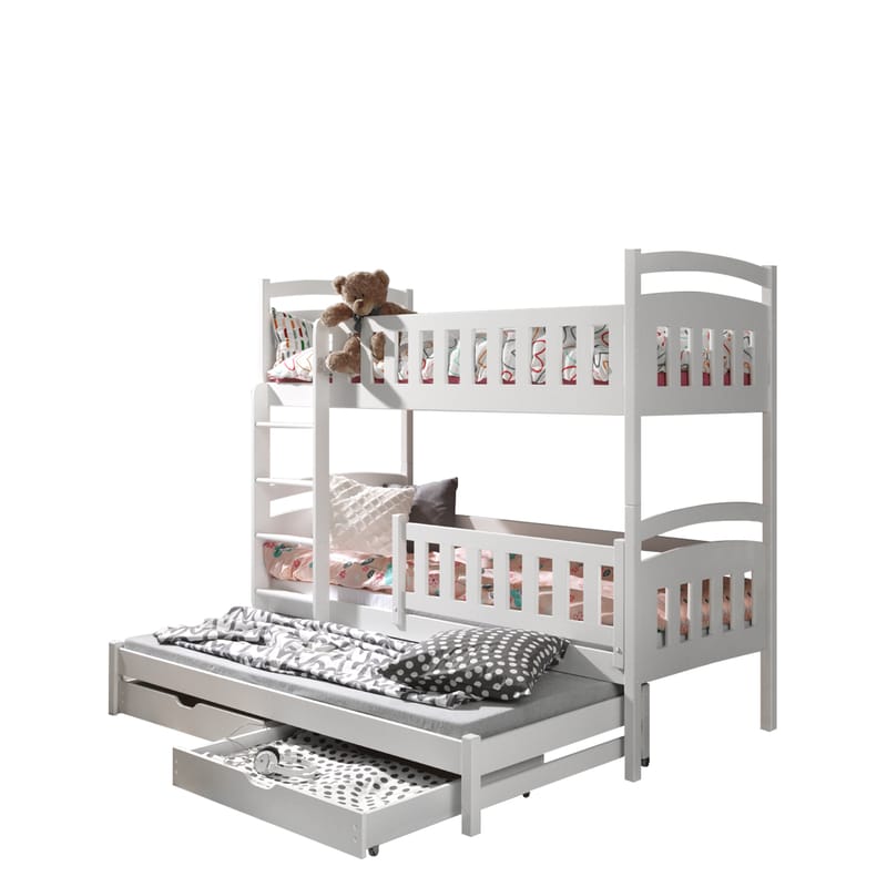 Blankana Køyeseng to soveplasser 90x200 cm - Beige - Møbler - Barnemøbler - Barneseng & Juniorseng - Køyeseng barn