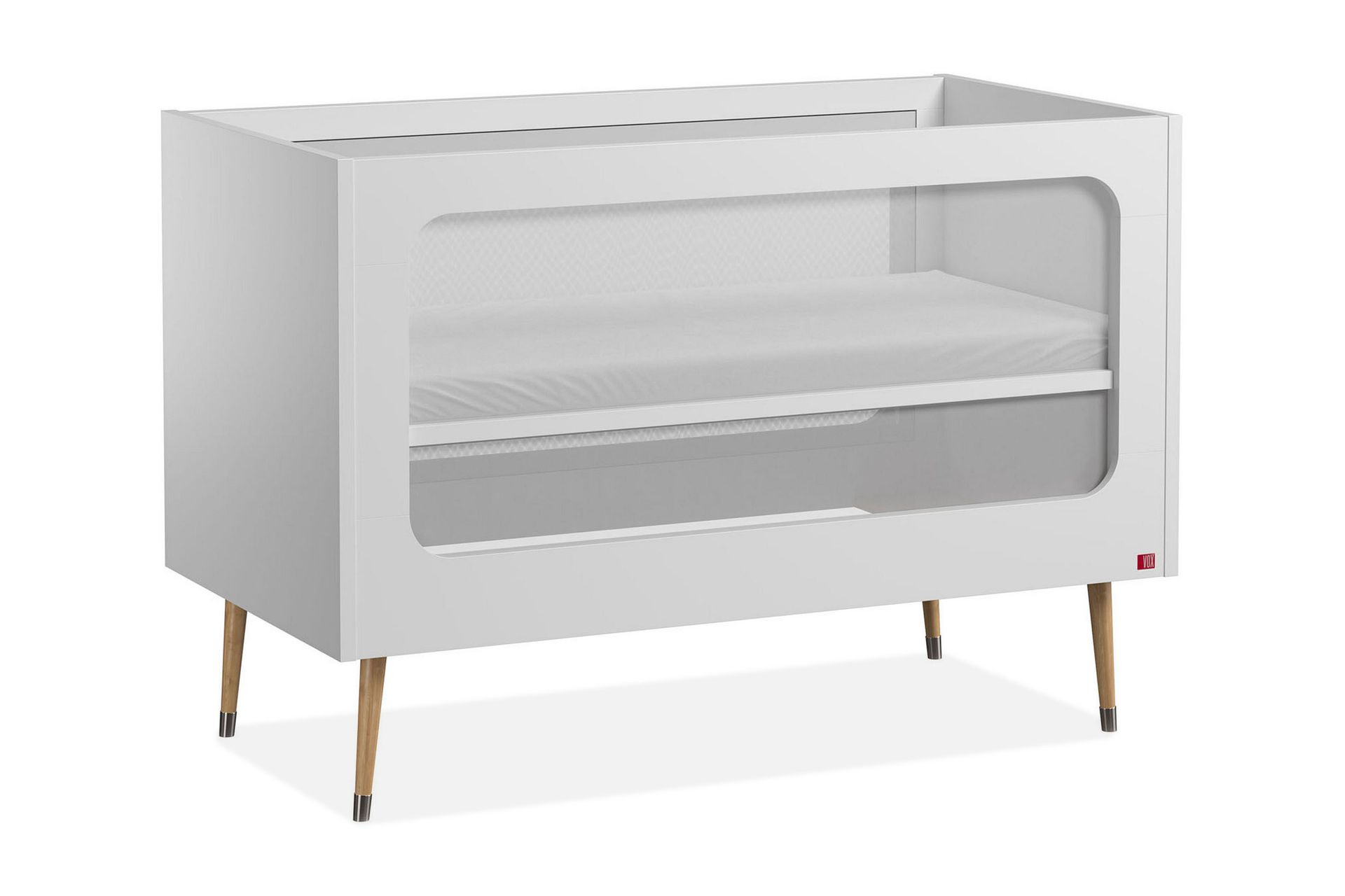 Bosque Sprinkelseng 60x120 cm Hvit - Hvit - Møbler - Barnemøbler - Barneseng & Juniorseng - Sprinkelseng