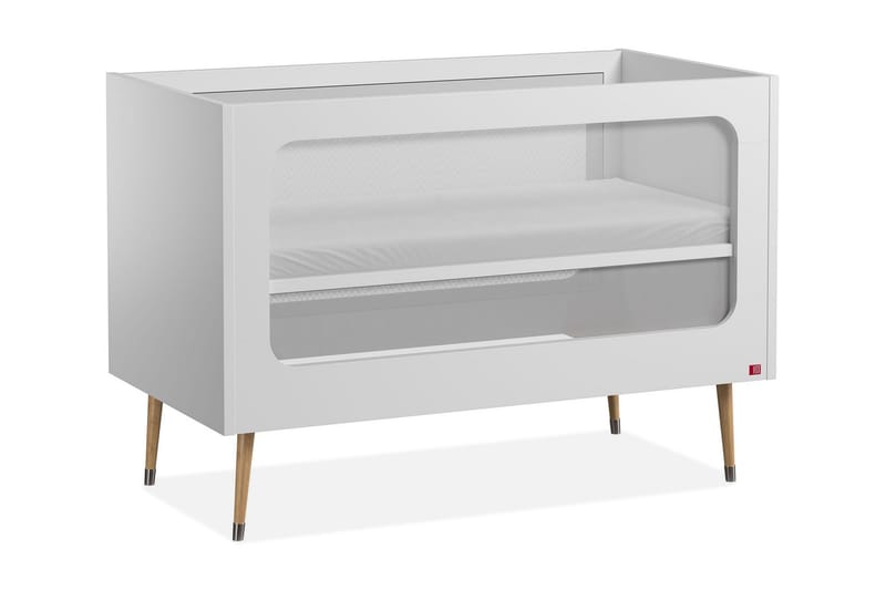Bosque Sprinkelseng 60x120 cm Hvit - Hvit - Møbler - Barnemøbler - Barneseng & Juniorseng - Sprinkelseng