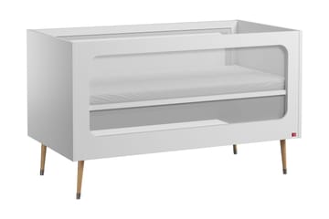 Bosque Sprinkelseng 70x140 cm Hvit - Hvit - Møbler - Barnemøbler - Barneseng & Juniorseng - Sprinkelseng