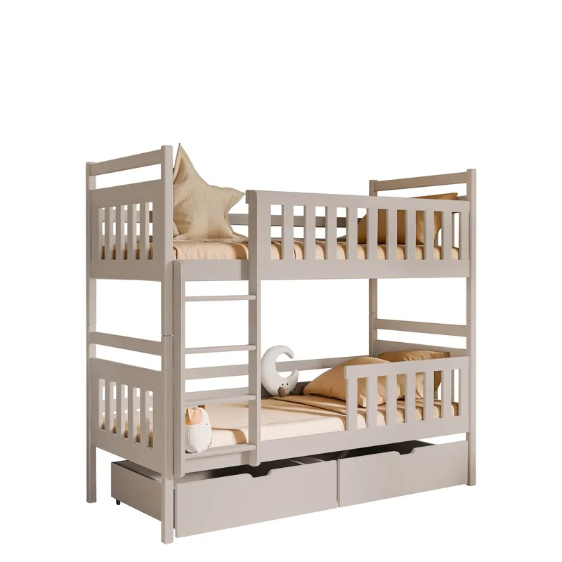 Bridgeorth Køyeseng to soveplasser 90x190 cm - Beige - Møbler - Barnemøbler - Barneseng & Juniorseng - Køyeseng barn