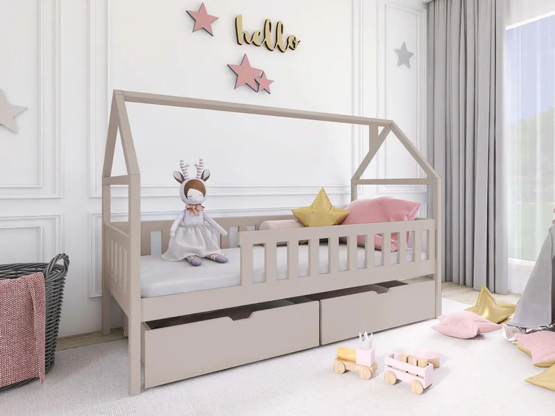 Claven Hussäng 86x188 cm - Beige - Møbler - Barnemøbler - Barneseng & Juniorseng - Husseng