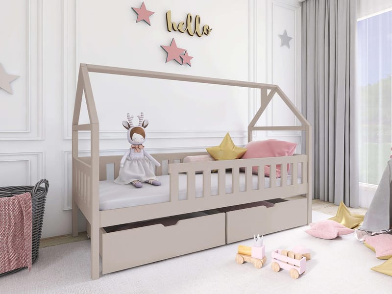 Claven Hussäng 86x188 cm - Beige - Møbler - Barnemøbler - Barneseng & Juniorseng - Husseng