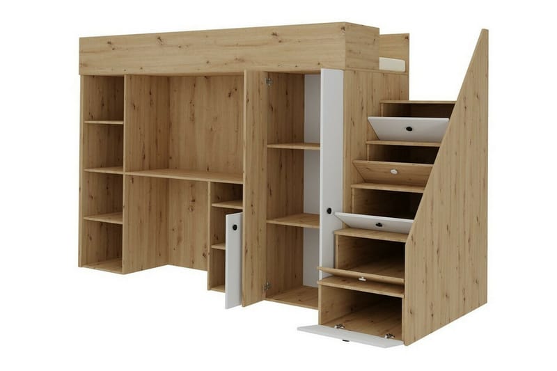 Dunvegan Juniorseng 90x200 cm - Hvid - Møbler - Barnemøbler - Barneseng & Juniorseng
