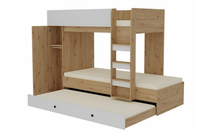 Dunvegan Juniorseng 90x200 cm - Svart - Møbler - Barnemøbler - Barneseng & Juniorseng