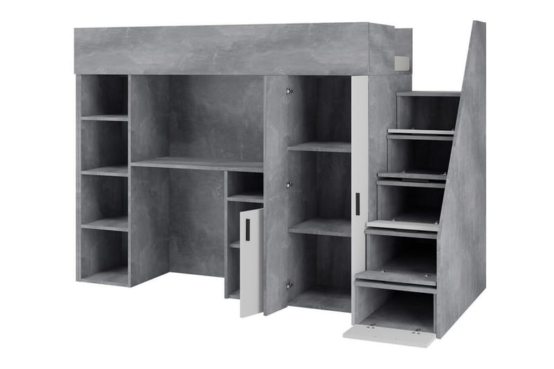 Dunvegan Juniorseng 90x200 cm - Svart - Møbler - Barnemøbler - Barneseng & Juniorseng