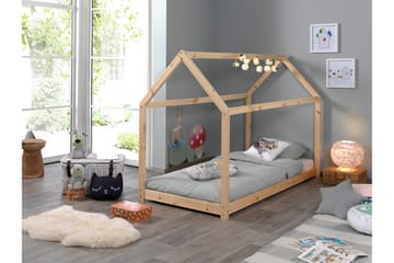 Krystyna Himmelseng 90x200 - Natur - Møbler - Barnemøbler - Barneseng & Juniorseng - Husseng