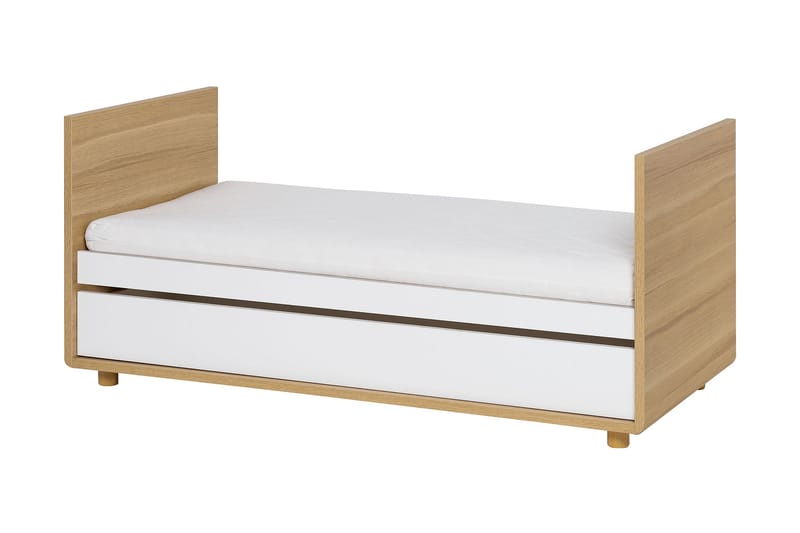 Evolve Sprinkelseng 70x140 cm Tre/Natur - Ek - Møbler - Barnemøbler - Barneseng & Juniorseng - Sprinkelseng