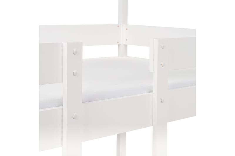 Fallon Køyeseng To Sengeplasser 90x200 - Hvit - Møbler - Barnemøbler - Barneseng & Juniorseng - Køyeseng barn