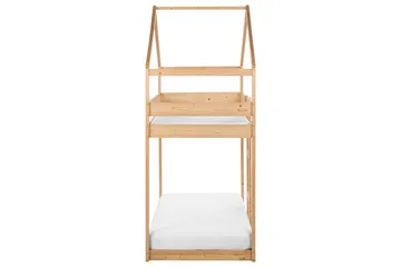 Fallon Køyeseng To Sengeplasser 90x200 - Lyst tre - Møbler - Barnemøbler - Barneseng & Juniorseng - Køyeseng barn