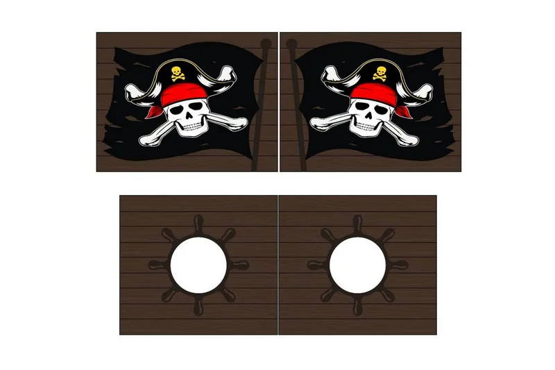 Høyseng med gardin Pino Grå, Karibiske Pirater - Grå, Karibiske Pirater - Møbler - Barnemøbler - Barneseng & Juniorseng - Loftseng barn