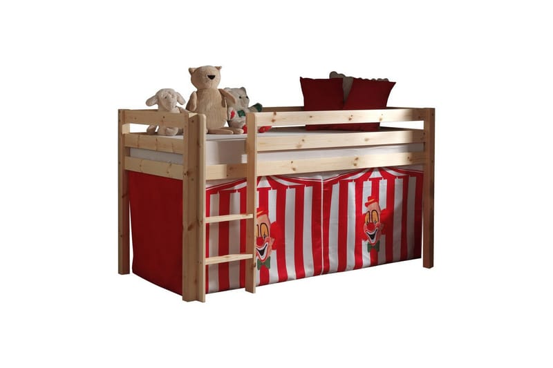 Høyseng med gardin Pino Naturlig, Chucky, Naturlig, Chucky