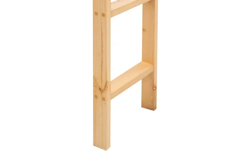 Høyseng med skrivebord Loury - Lyst tre - Møbler - Barnemøbler - Barneseng & Juniorseng - Loftseng barn