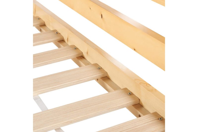 Høyseng med skrivebord Loury - Lyst tre - Møbler - Barnemøbler - Barneseng & Juniorseng - Loftseng barn