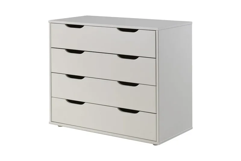 Høyseng med stige Scott matchende skrivebord, en kommode med 3 skuffer og et skap med 2 dører - Møbler - Barnemøbler - Barneseng & Juniorseng - Loftseng barn