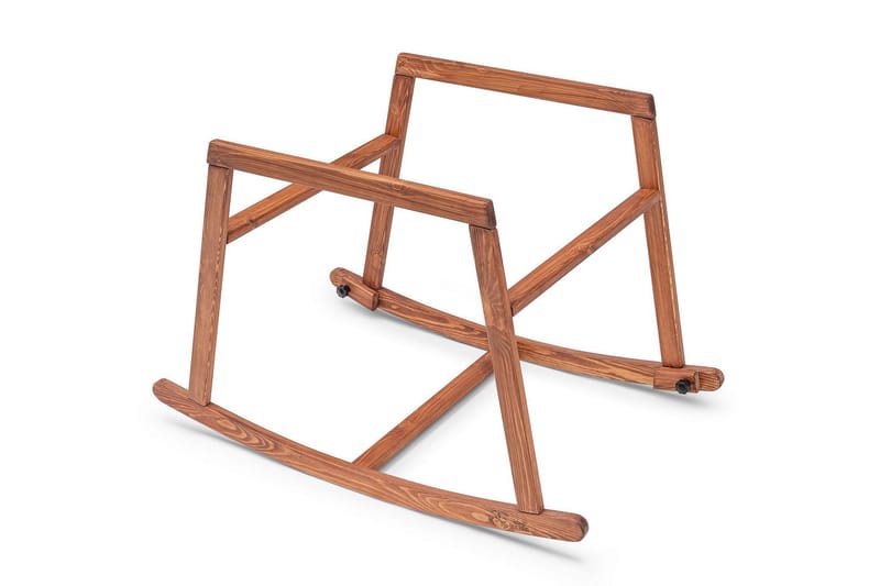 Hier Vugge 90 cm - Eik/Hvit - Møbler - Barnemøbler - Barneseng & Juniorseng