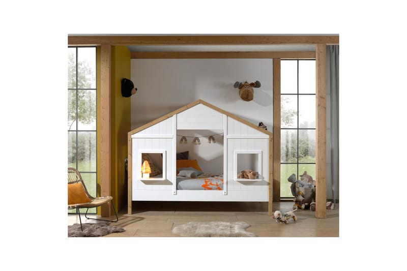 Husseng Babs 2 Windows - 2 Windows - Møbler - Barnemøbler - Barneseng & Juniorseng - Husseng