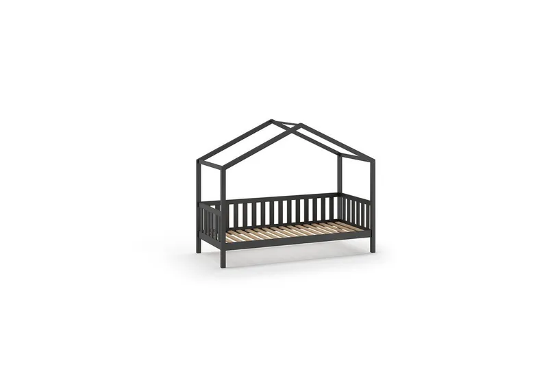 Husseng med gjerde Dallas 90x200 cm Antrasitt, Antrasitt