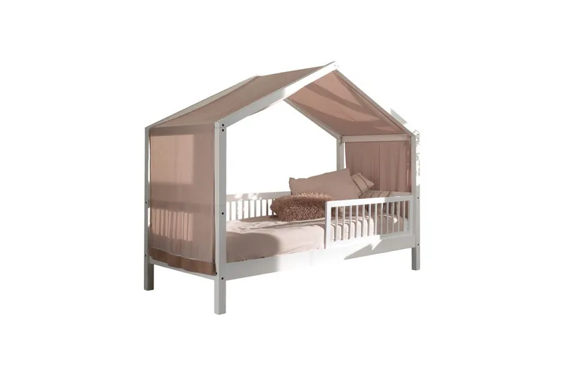 Husseng med sikkerhetskant tekstilsett Forrest Hvit, Hvit