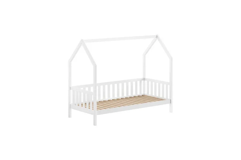 Husseng med underseng Cabane 90x200 cm Hvit - Hvit - Møbler - Barnemøbler - Barneseng & Juniorseng