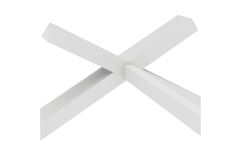 Ramme for barneseng med skuff hvit heltre furu 70x140 cm - Hvit - Husseng