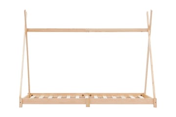 Sengeramme for husseng barn heltre furu 70x140 cm - Møbler - Barnemøbler - Barneseng & Juniorseng - Husseng