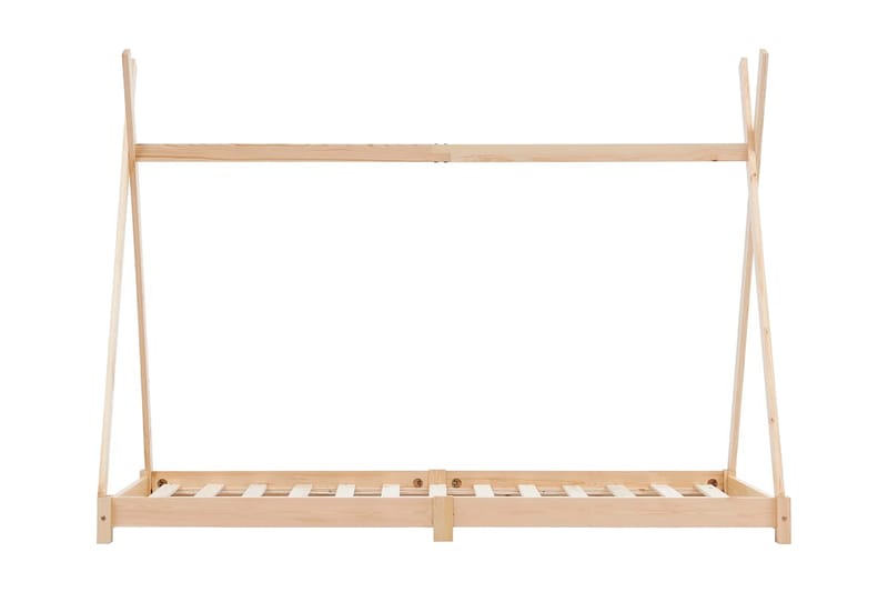 Sengeramme for husseng barn heltre furu 70x140 cm - Møbler - Barnemøbler - Barneseng & Juniorseng - Husseng