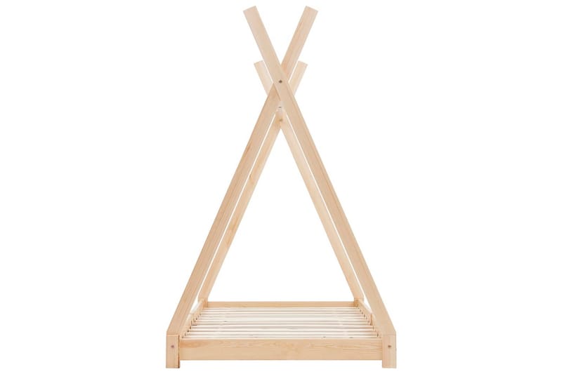 Sengeramme for husseng barn heltre furu 70x140 cm - Møbler - Barnemøbler - Barneseng & Juniorseng - Husseng
