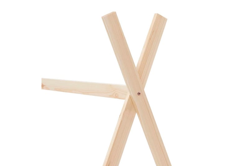 Sengeramme for husseng barn heltre furu 80x160 cm - Møbler - Barnemøbler - Barneseng & Juniorseng - Husseng