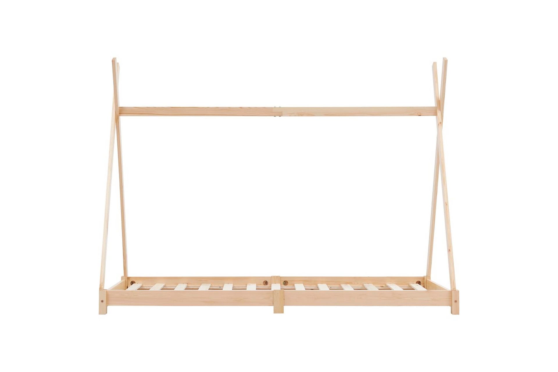Sengeramme for husseng barn heltre furu 90x200 cm - Møbler - Barnemøbler - Barneseng & Juniorseng - Husseng
