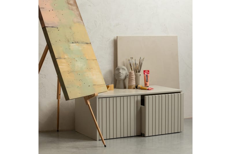 Køye-benk New Gravure - Beige - Møbler - Stoler & lenestoler - Benk - Entrebenk