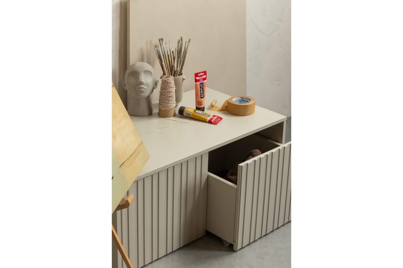 Køye-benk New Gravure - Beige - Møbler - Stoler & lenestoler - Benk - Entrebenk