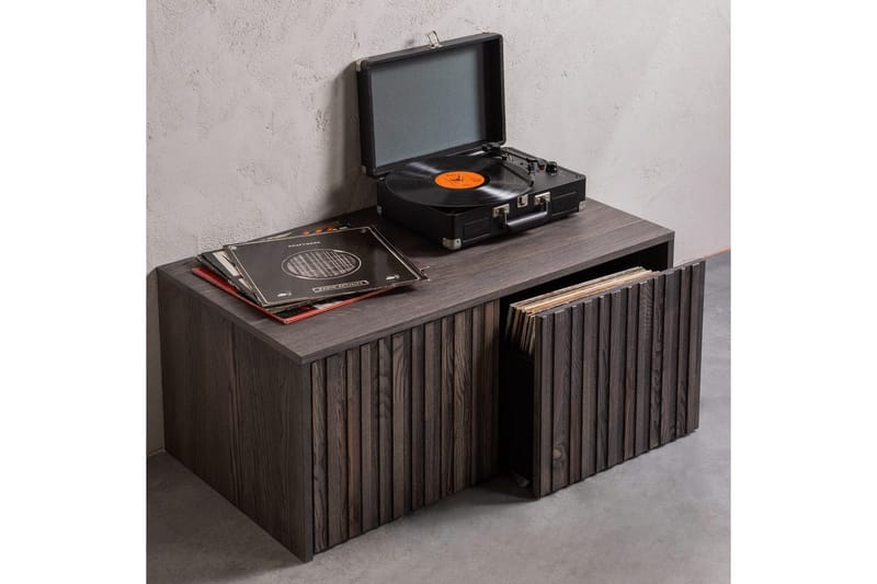 Køye-benk New Gravure - Espresso, Askefinér - Møbler - Stoler & lenestoler - Benk - Entrebenk