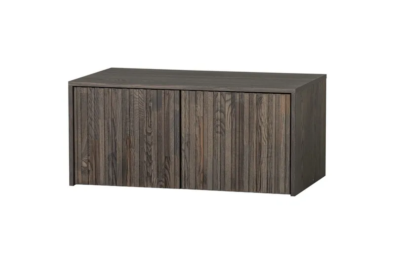 Køye-benk New Gravure, Espresso, Askefinér