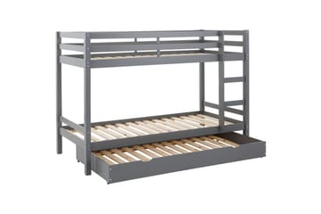 Køyeseng Alpi 208x103x143 cm, Grå - 208x103x143 cm, Grå - Møbler - Barnemøbler - Barneseng & Juniorseng - Køyeseng barn