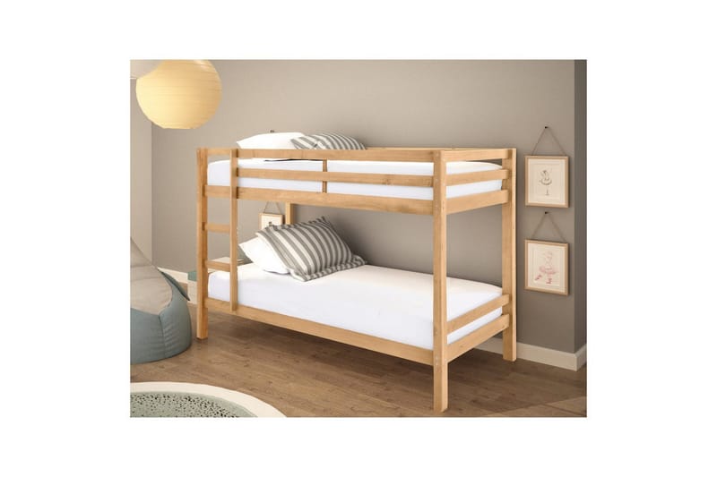 Køyeseng Alpi 208x103x143 cm, St./Voks - 208x103x143 cm, St./Voks - Møbler - Barnemøbler - Barneseng & Juniorseng - Loftseng barn