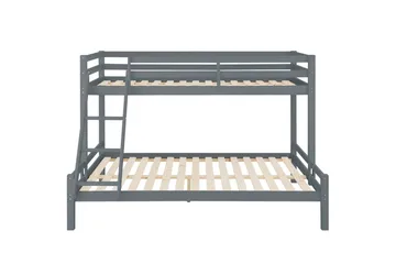 Køyeseng Alpi 280x142x143 cm, Grå - 280x142x143 cm, Grå - Møbler - Barnemøbler - Barneseng & Juniorseng - Køyeseng barn