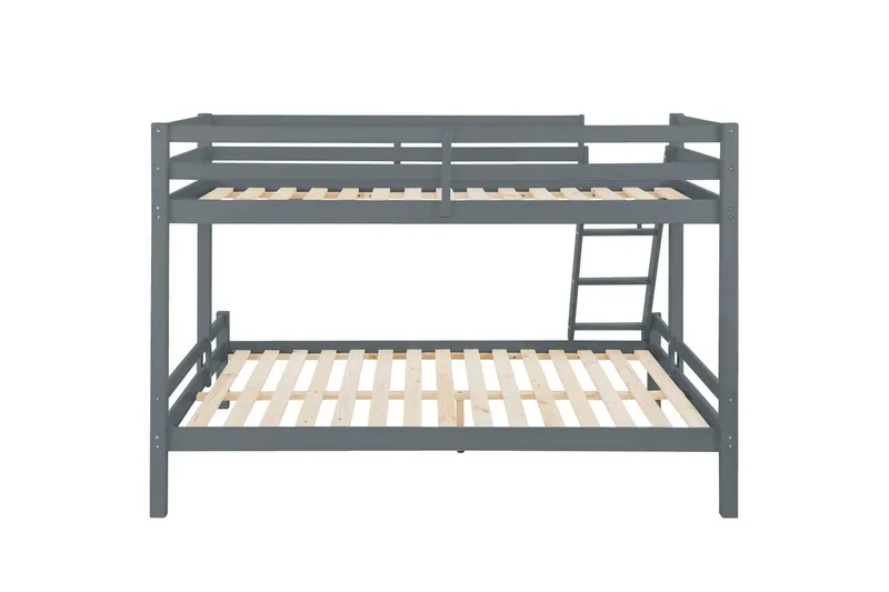 Køyeseng Alpi 280x142x143 cm, Grå - 280x142x143 cm, Grå - Møbler - Barnemøbler - Barneseng & Juniorseng - Køyeseng barn