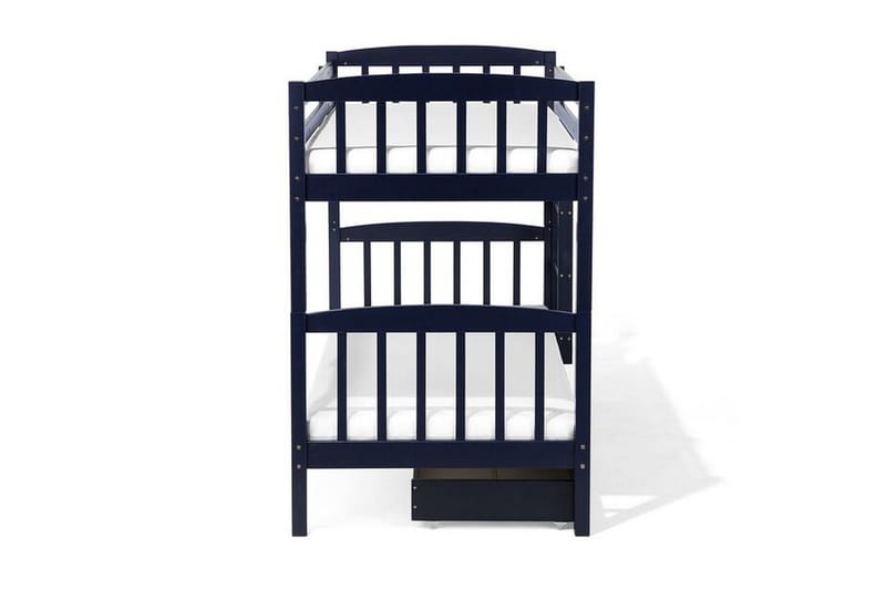 Revin Køyeseng 90x200 cm med Oppbevaring - Marineblå - Møbler - Barnemøbler - Barneseng & Juniorseng - Køyeseng barn