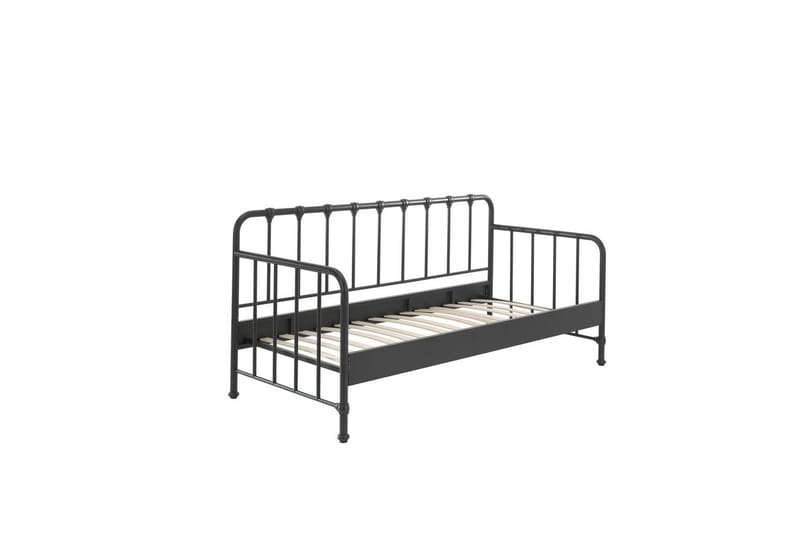 Køyeseng Bronxx svart 90x200 cm - Møbler - Barnemøbler - Barneseng & Juniorseng